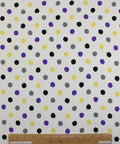 0scar dot print heavy silk crepe