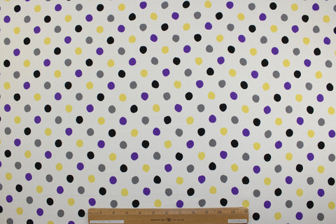 0scar dot print heavy silk crepe