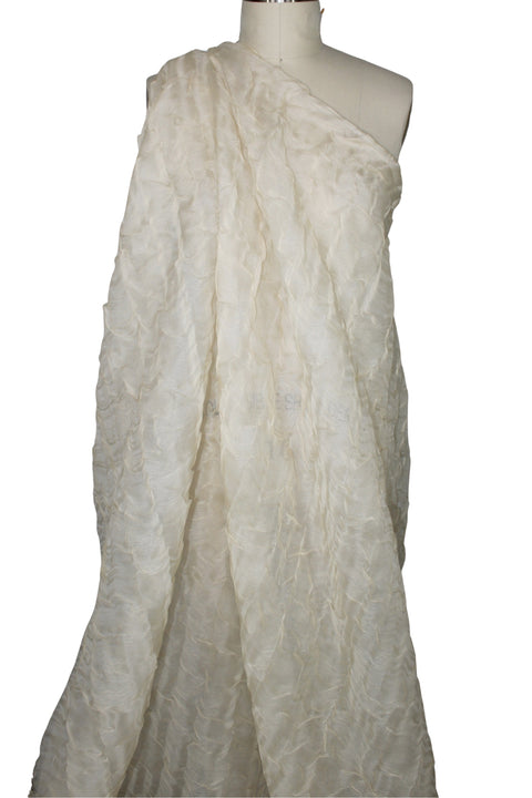 0scar silk cloqué double cloth