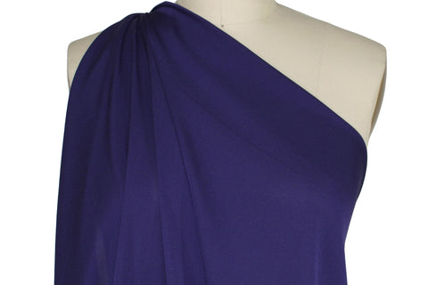 Stretch silk crepe