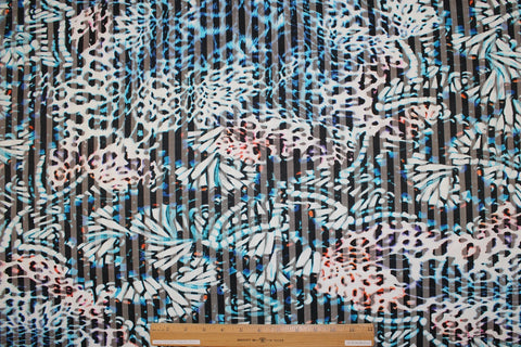 Silk blend jacquard shirt weight