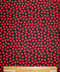 0scar polka dot silk shantung