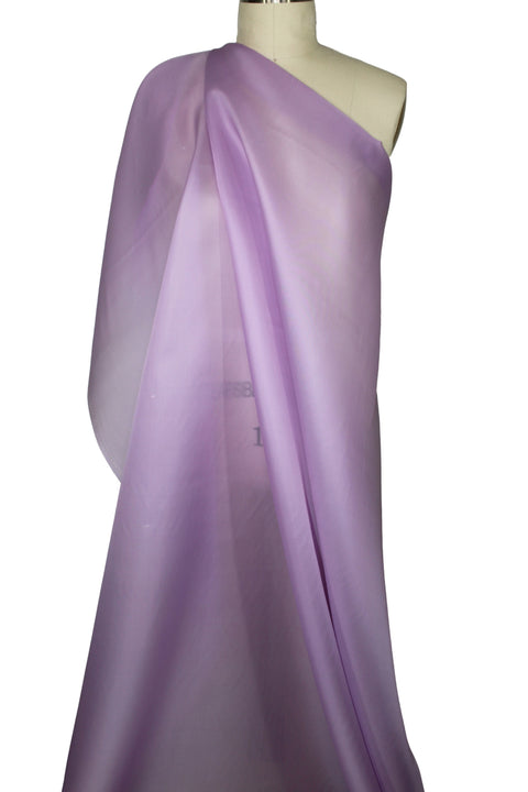 Calamo satin faced silk organza