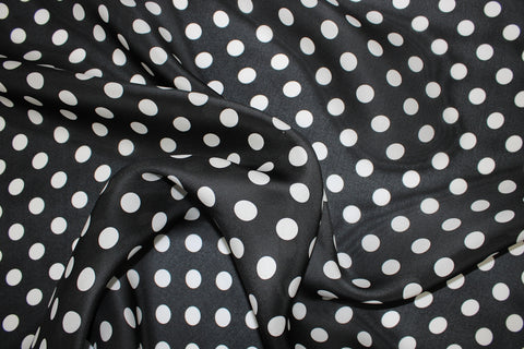 Khaite polka dot silk