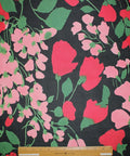 0scar floral print silk 