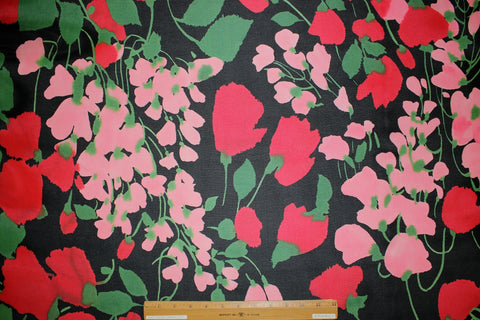 0scar floral print silk 