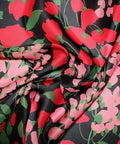 0scar floral print silk 
