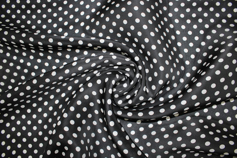 Khaite polka dot silk gazar