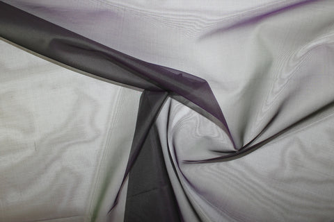 Iridescent silk organza