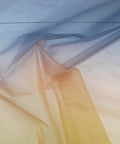 Ombré silk organza
