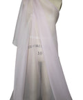 Wide silk organza in pinky-purple