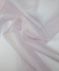 Wide silk organza in pinky-purple