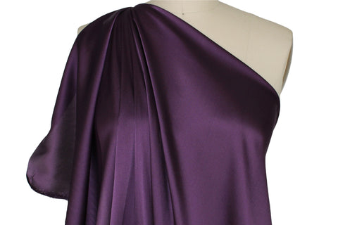 Stretch silk crepe de chine