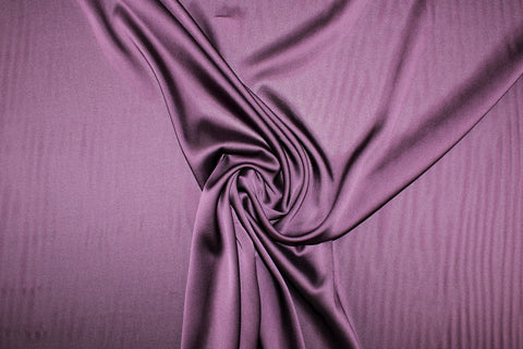 Stretch silk crepe de chine