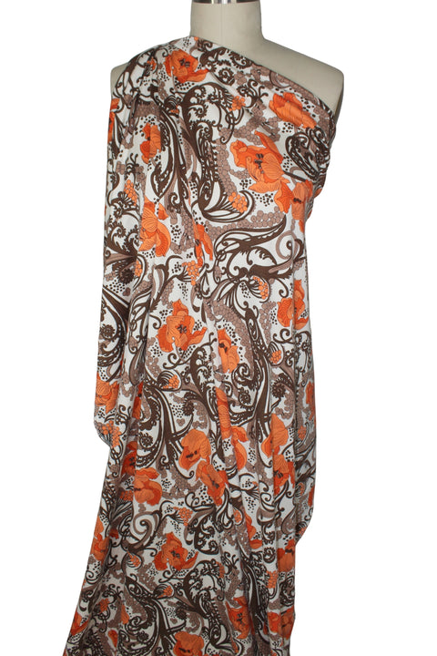 DVF style silk jersey