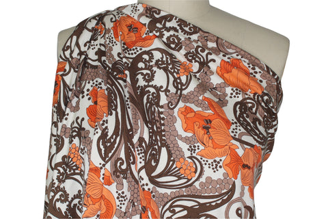 DVF style silk jersey