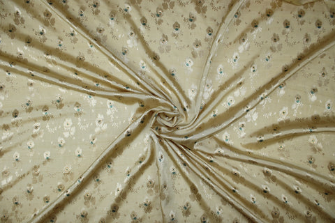 Jacquard weave lightweight silk