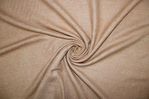 Raw Silk Matka Suiting - Soft Peach