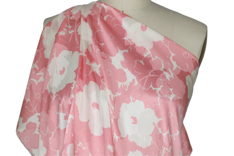 0scar de la renta floral silk jacquard