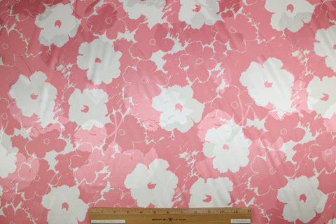 0scar de la renta floral silk jacquard