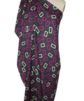 0scar de la renta shadow rectangle silk jacquard