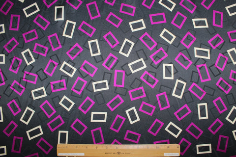 0scar de la renta shadow rectangle silk jacquard