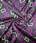 0scar de la renta shadow rectangle silk jacquard