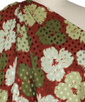 0scar silk floral jacquard 