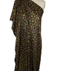 0scar de la Renta daisy print silk twill