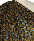 0scar de la Renta daisy print silk twill