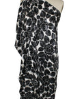 0scar de la Renta graphic floral silk 