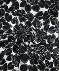 0scar de la Renta graphic floral silk 