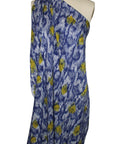 Abstract print silk