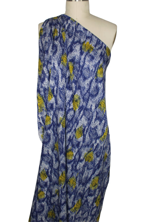 Abstract print silk