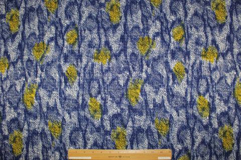 Abstract print silk