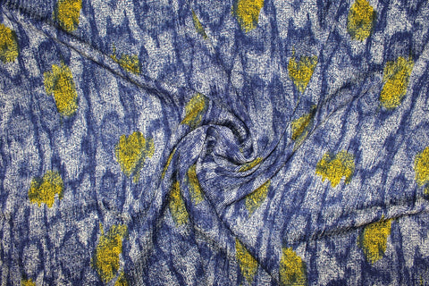 Abstract print silk