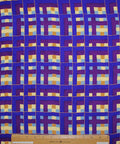 Uneven plaid silk jacquard
