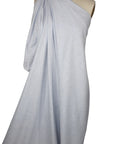 Heathered blue silk noil