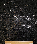 Heavily sequined fabric 