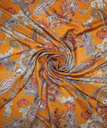 Paisley soft silk twill