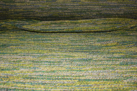 Italian Chunky Sweater Knit - Heathered Greens