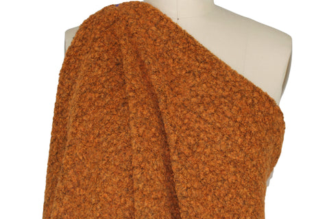 Pumpkin Italian knitted boiled wool