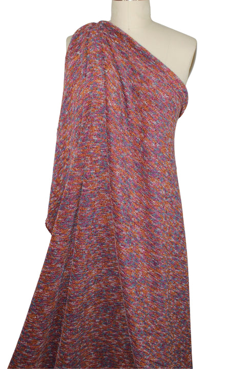 Loopy terry knit fabric