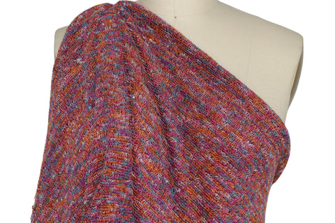 Loopy terry knit fabric