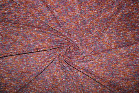 Loopy terry knit fabric