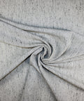 Italian raw silk and wool tweed
