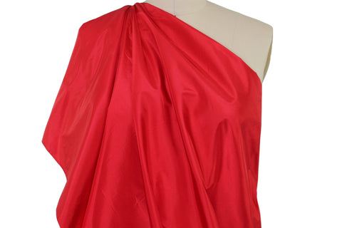 NY Designer Silk Taffeta - Red!