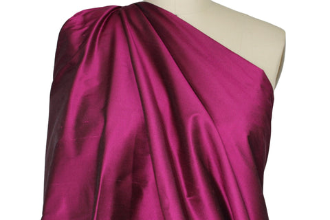 Iridescent silk taffeta