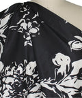 0scar floral silk taffeta