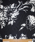 0scar floral silk taffeta